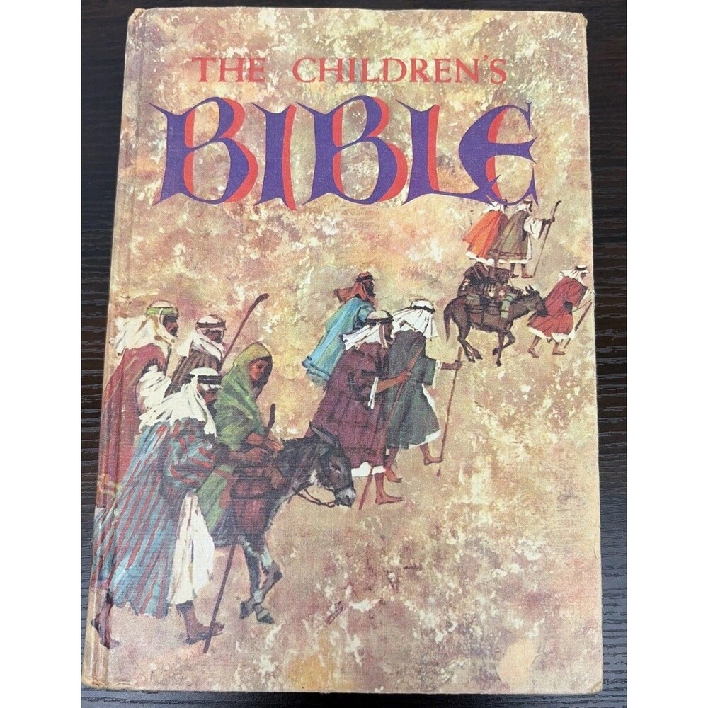 The Children's Bible Golden Press Illustrated Stories Vintage 1965 Hardcover